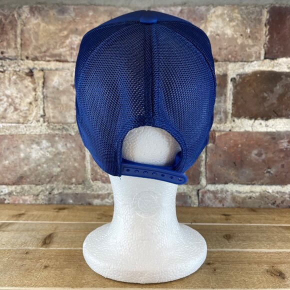 Dutch Bros Coffee "Always Stoked" Blue Rope Brim Snapback Trucker Hat - Picture 5 of 8